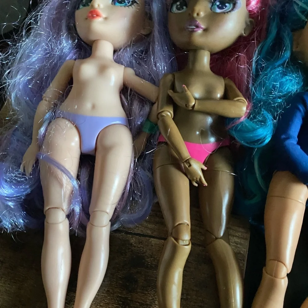 5 Rainbow High Colorful Fashion Dolls Pinkie James Amaya Holly Daria Violet